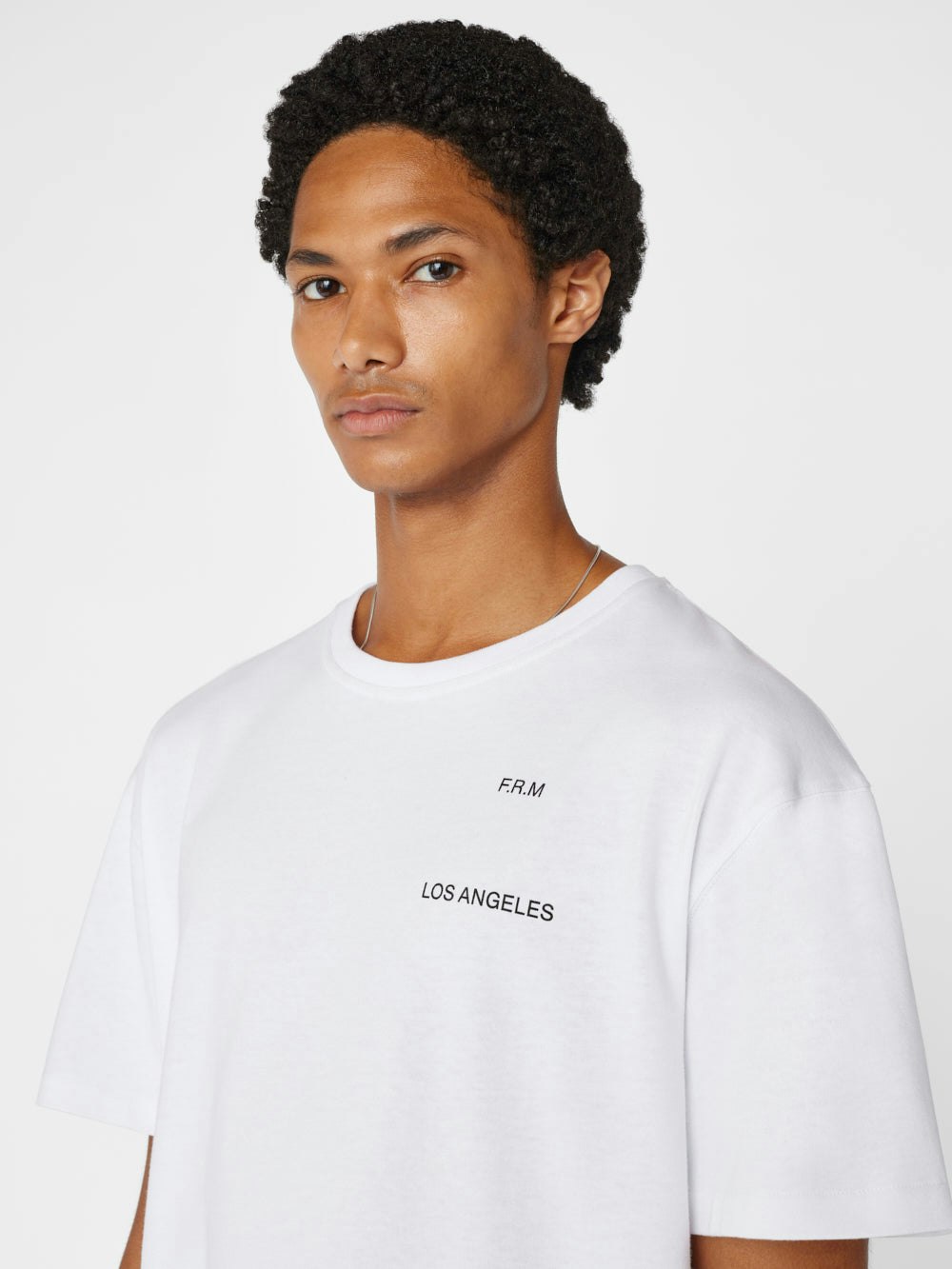 t shirt front logo view